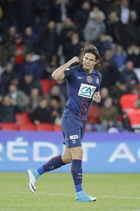 Edinson Roberto Paulo Cavani Gomez (psg) (El Matador) (El Botija) (Florestan) inscrit le second but de la rencontre et pour le PSG FOOTBALL : PSG vs AS MONACO - 1 2 Finale Coupe de France - 26 04 2017 StephaneAllaman Panoramic 