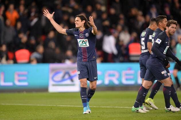 09 EDINSON CAVANI (psg) - JOIE FOOTBALL : Paris SG vs Monaco - Coupe de France - 26 04 2017 AnthonyBIBARD FEP Panoramic 