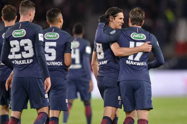 09 EDINSON CAVANI (psg) - JOIE FOOTBALL : Paris SG vs Monaco - Coupe de France - 26 04 2017 AnthonyBIBARD FEP Panoramic 