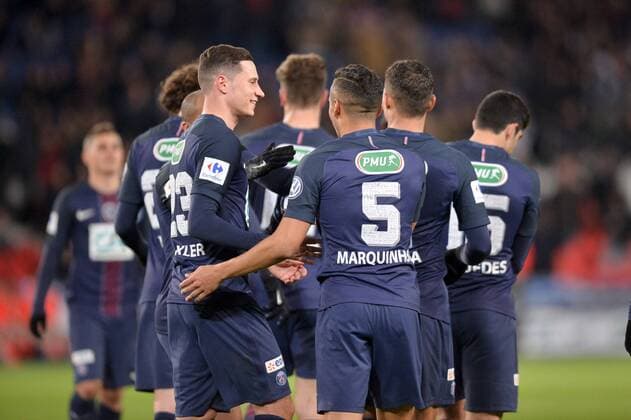 Bilder des Tages - SPORT 23 JULIAN DRAXLER (psg) - JOIE FOOTBALL : Paris SG vs Monaco - Coupe de France - 26 04 2017 AnthonyBIBARD FEP Panoramic 