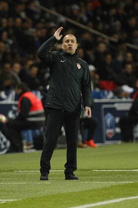 April 26, 2017 - Paris, France - Monaco s Portuguese coach Leonardo Jardim gestures during the French Cup semi-final match between Paris Saint Germain (PSG) and AS Monaco, on April 26, 2017 at the Parc des Princes Stadium, in Paris, France. Paris Saint-Germain v As Monaco - French Cup Semi-Final  - ZUMAn230 20170426_zaa_n230_191 Copyright: xGeoffroyxVanxDerxHasseltx