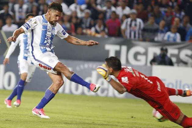 Fußball, CF Pachuca gewinnt Concacaf-Champions-League April 27, 2017 - Mexico - EUM20170427DEP02.JPG.PACHUCA, Hgo.- Soccer Futbol-Copa-MX-Final.- 26 de abril 2017. Los Tuzos del Pachuca derrotan este miercoles 1-0 global (2-1) a los Tigres de la UANL en el estadio Hidalgo y se coronan campeones de la Copa MX, convirtiendose en el primer clasificado oficial para el Mundial de Clubes. Foto: Agencia EL UNIVERSAL Agustin Salinas RCC. Latin News - April 27, 2017  - ZUMAu78_ 20170427_zaf_u78_001 Copyright: xAgustinxSalinasx