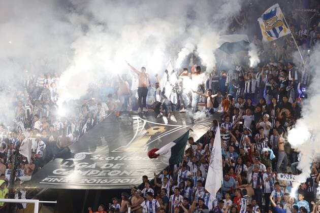 Fußball, CF Pachuca gewinnt Concacaf-Champions-League April 27, 2017 - Mexico - EUM20170427DEP05.JPG.PACHUCA, Hgo.- Soccer Futbol-Copa-MX-Final.- 26 de abril 2017. Los Tuzos del Pachuca derrotan este miercoles 1-0 global (2-1) a los Tigres de la UANL en el estadio Hidalgo y se coronan campeones de la Copa MX, convirtiendose en el primer clasificado oficial para el Mundial de Clubes. Foto: Agencia EL UNIVERSAL Agustin Salinas RCC Latin News - April 27, 2017  - ZUMAu78_ 20170427_zaf_u78_005 Copyright: xAgustinxSalinasx
