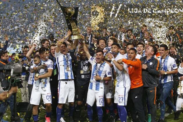 Fußball, CF Pachuca gewinnt Concacaf-Champions-League April 27, 2017 - Mexico - EUM20170427DEP06.JPG.PACHUCA, Hgo.- Soccer Futbol-Copa-MX-Final.- 26 de abril 2017. Los Tuzos del Pachuca derrotan este miercoles 1-0 global (2-1) a los Tigres de la UANL en el estadio Hidalgo y se coronan campeones de la Copa MX, convirtiendose en el primer clasificado oficial para el Mundial de Clubes. Foto: Agencia EL UNIVERSAL Agustin Salinas RCC Latin News - April 27, 2017  - ZUMAu78_ 20170427_zaf_u78_007 Copyright: xAgustinxSalinasx