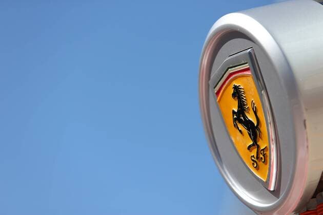 Formel 1, GP von Russland Russian Grand Prix, Sochi 27 - 30 April 2017 27.04.2017 - Ferrari logo 