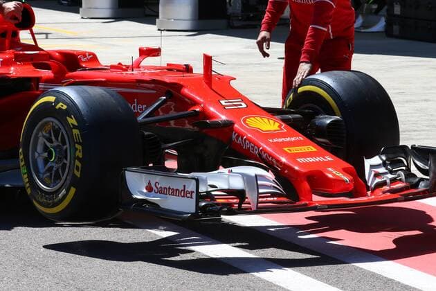 Formel 1, GP von Russland Russian Grand Prix, Sochi 27 - 30 April 2017 27.04.2017 - Scuderia Ferrari SF70H, detail 