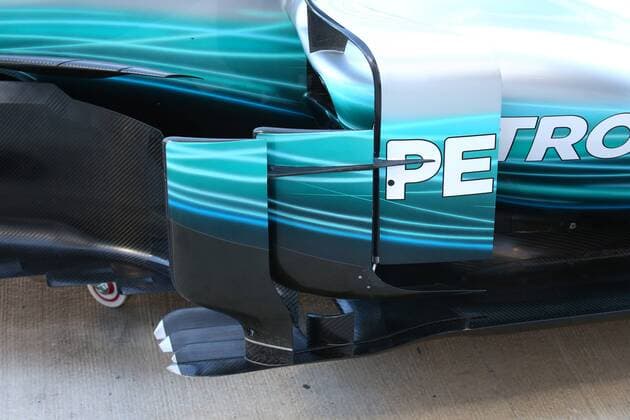 Russian Grand Prix, Sochi 27 - 30 April 2017 27.04.2017 - Mercedes AMG F1 W08, detail 