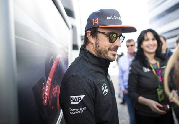 Motorsports: FIA Formula One World Championship WM Weltmeisterschaft 2017, Grand Prix of Russia, 14 Fernando Alonso (ESP, McLaren Honda), Sotschi Russia xHOCHxZWEIx