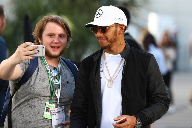 Russian Grand Prix, Sochi 27 - 30 April 2017 27.04.2017 - Lewis Hamilton (GBR) Mercedes AMG F1 W08 