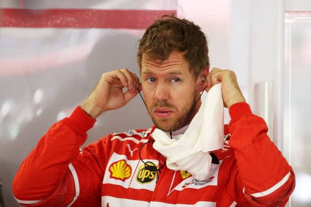 Motorsports: FIA Formula One World Championship WM Weltmeisterschaft 2017, Grand Prix of Russia, 5 Sebastian Vettel (GER, Scuderia Ferrari) Sotschi Russia xHOCHxZWEIx