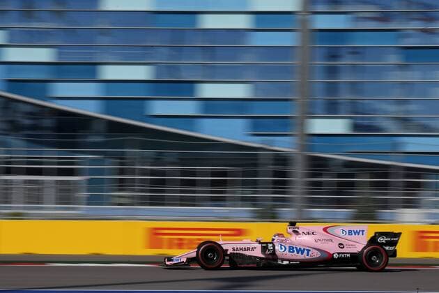 Motorsports: FIA Formula One World Championship WM Weltmeisterschaft 2017, Grand Prix of Russia, 11 Sergio Perez (2 MEX, Sahara Force India F1 Team), Sotschi Russia xHOCHxZWEIx