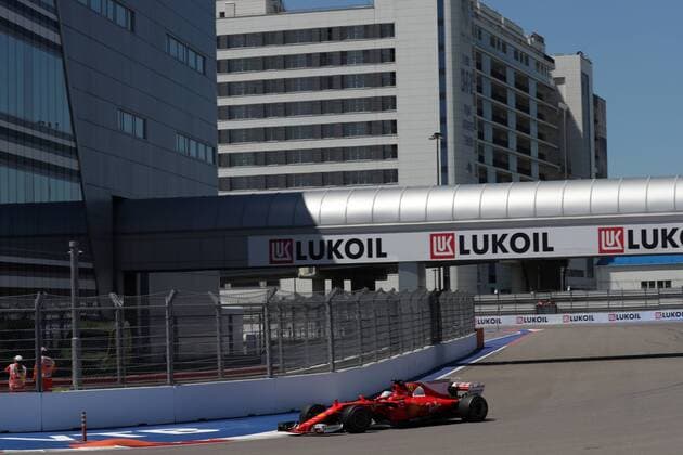 Russian Grand Prix, Sochi 27 - 30 April 2017 29.04.2017 - Free Practice 3, Sebastian Vettel (GER) Scuderia Ferrari SF70H 