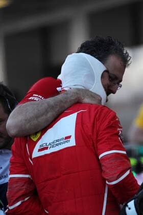 Russian Grand Prix, Sochi 27 - 30 April 2017 29.04.2017 - Qualifying, Sebastian Vettel (GER) Scuderia Ferrari SF70H pole position 