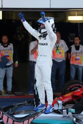 Russian Grand Prix, Sochi 27 - 30 April 2017 30.04.2017 - Race, Valtteri Bottas (FIN) Mercedes AMG F1 W08 race winner 