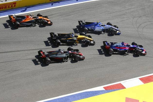Motorsports: FIA Formula One World Championship WM Weltmeisterschaft 2017, Grand Prix of Russia, , Start Sotschi Russia xHOCHxZWEIx