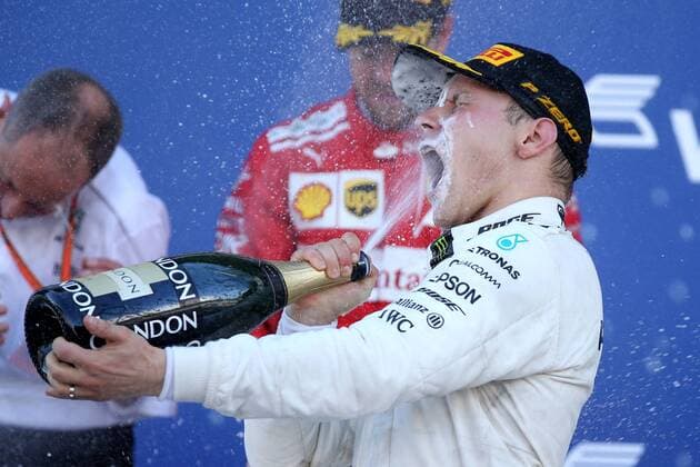Motorsports: FIA Formula One World Championship WM Weltmeisterschaft 2017, Grand Prix of Russia, 77 Valtteri Bottas (FIN, Mercedes AMG Petronas), Sotschi Russia xHOCHxZWEIx