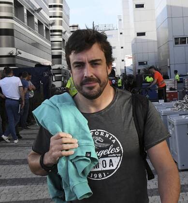 GP de Rusia de F1 en el circuito de Sochi. En la imagen, Fernando Alonso. Rusia Grand Prix at Sochi Circuit. In this picture, Fernando Alonso. xRUBIOx  RV RACING PRESS