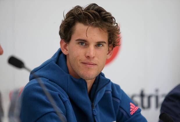 TENNIS - Dominic Thiem, press conference PK Pressekonferenz VIENNA,AUSTRIA,02.MAY.17 - TENNIS - Press conference with Dominic Thiem. Image shows Dominic Thiem (AUT). GEPAxpictures xMarioxKneisl