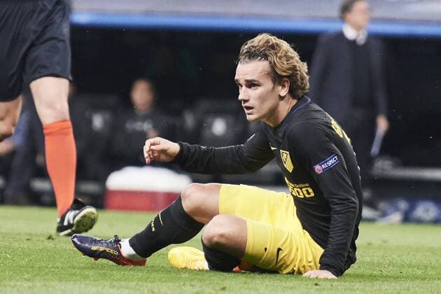 May 3, 2017 - Madrid, Spain - Antoine Griezmann (forward; Atletico Madrid) in action during the Champions League, semifinal match between Real Madrid and Atletico de Madrid at Santiago Bernabeu Stadium on May 2, 2017 in Madrid, Spain Soccer 2017 - Real Madrid 3-0 Atletico Madrid  - ZUMAg15_ 20170503_zaf_g15_035 Copyright: xJackxAbuinx