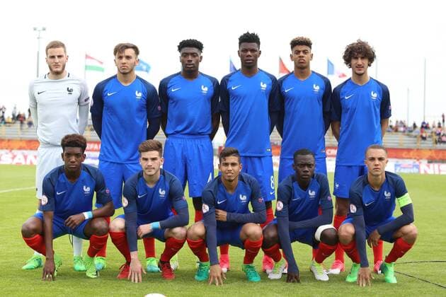 Football Championship U17 U 17 HUN-FRA - Zagreb, Croatia 03.05.2017., Velika Gorica, Croatia - European Football Championship U17, Group B, Hungary - France.  IgorxSoban PIXSELL