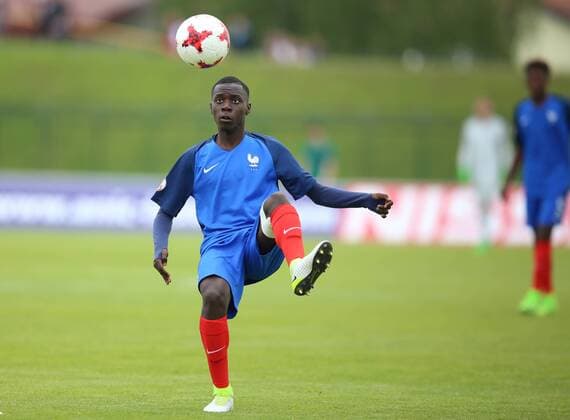 Football Championship U17 U 17 HUN-FRA - Zagreb, Croatia 03.05.2017., Velika Gorica, Croatia - European Football Championship U17, Group B, Hungary - France. Claudio Gomes.  IgorxSoban PIXSELL
