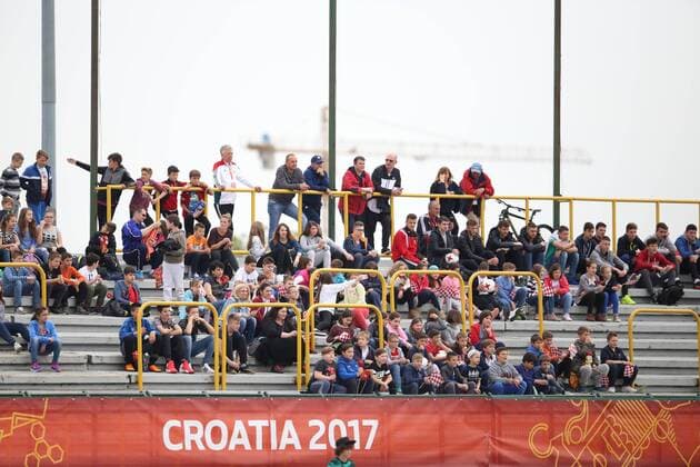 Football Championship U17 U 17 HUN-FRA - Zagreb, Croatia 03.05.2017., Velika Gorica, Croatia - European Football Championship U17, Group B, Hungary - France.  IgorxSoban PIXSELL