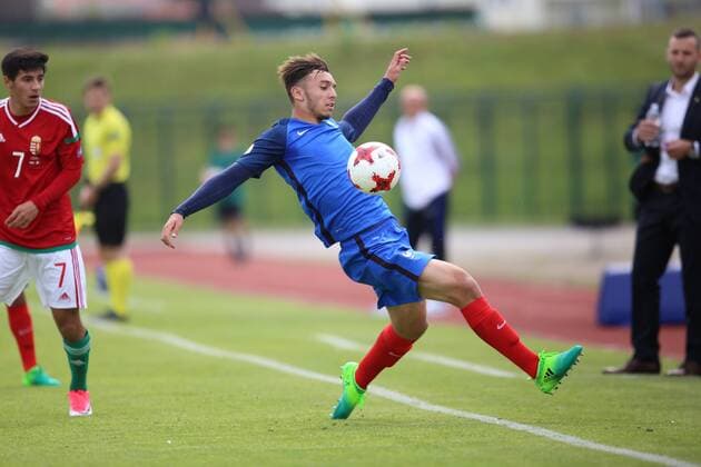 Football Championship U17 U 17 HUN-FRA - Zagreb, Croatia 03.05.2017., Velika Gorica, Croatia - European Football Championship U17, Group B, Hungary - France.  IgorxSoban PIXSELL
