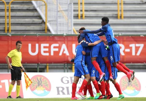 Football Championship U17 U 17 HUN-FRA - Zagreb, Croatia 03.05.2017., Velika Gorica, Croatia - European Football Championship U17, Group B, Hungary - France.  IgorxSoban PIXSELL