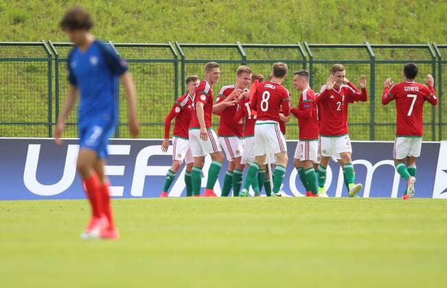 Football Championship U17 U 17 HUN-FRA - Zagreb, Croatia 03.05.2017., Velika Gorica, Croatia - European Football Championship U17, Group B, Hungary - France.  IgorxSoban PIXSELL