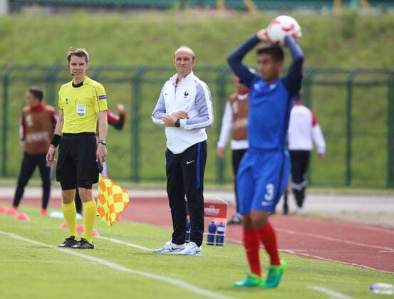 Football Championship U17 U 17 HUN-FRA - Zagreb, Croatia 03.05.2017., Velika Gorica, Croatia - European Football Championship U17, Group B, Hungary - France. Lionel Rouxel.  IgorxSoban PIXSELL