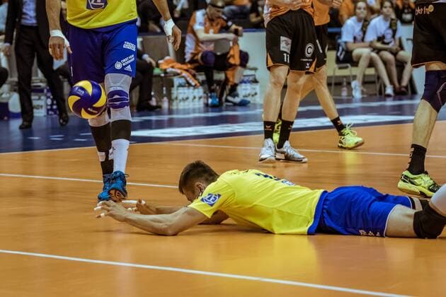 VfB Friedrichshafen am Boden 03.05.2017, BR Volleys - VfB Friedrichshafen Play-Off Finale 2. Spiel Volleyball Bundesliga Saison 2016 2017