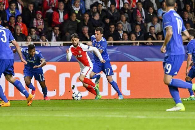 Bernardo Silva (AS Monaco) FOOTBALL : AS Monaco vs Juventus de Turin - Ligue des champions - 1 2 finale - 03 05 2017 NorbertScanella Panoramic 