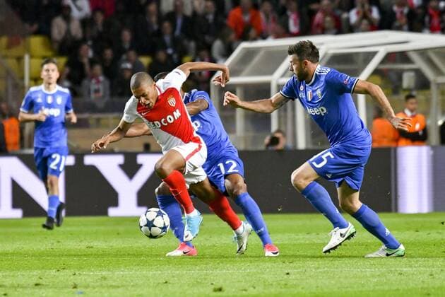 Kylian Mbappe Lottin (AS Monaco) FOOTBALL : AS Monaco vs Juventus de Turin - Ligue des champions - 1 2 finale - 03 05 2017 NorbertScanella Panoramic 