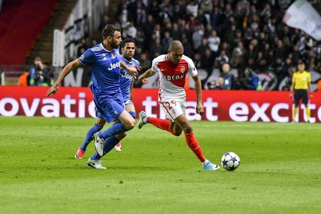 Kylian Mbappe Lottin (AS Monaco) FOOTBALL : AS Monaco vs Juventus de Turin - Ligue des champions - 1 2 finale - 03 05 2017 NorbertScanella Panoramic 