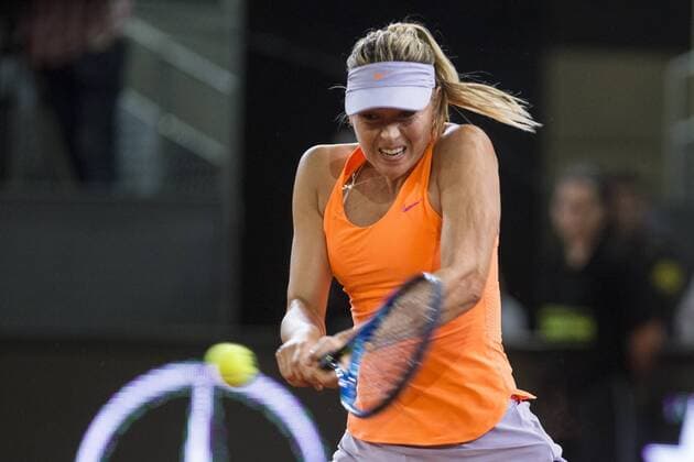Maria Sharapova during the match of the Charity day previus at Madrid Open Tenis 2017in Madrid, Spain. May 04, 2017.  (20170504044)