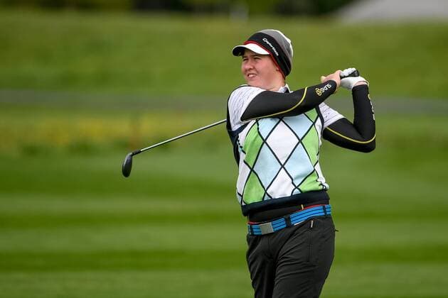 GOLF - Ladies Open 2017 GAMS,SWITZERLAND,06.MAY.17 - GOLF - Ladies Open, GC Gams-Werdenberg. Image shows Nina Pegova (RUS). GEPAxpictures xOliverxLerch