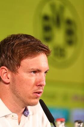Samstag 06.05.2017, Saison 2016 2017, 1. Bundesliga, 32. Spieltag im Dortmunder Signal Iduna Park, BVB 09 Borussia Dortmund - TSG 1899 Hoffenheim, Julian Nagelsmann (Trainer, TSG) auf der anschliessenden Pressekonferenz