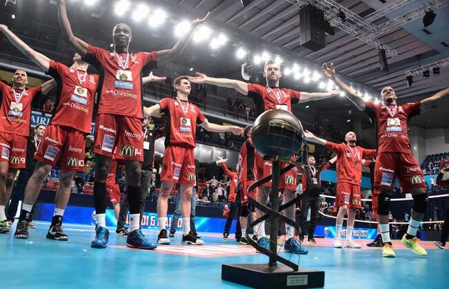 Chaumont VOLLEYBALL : Chaumont vs Toulouse - Finale Ligue A - Paris - 06 05 2017 FedericoPestellini Panoramic 