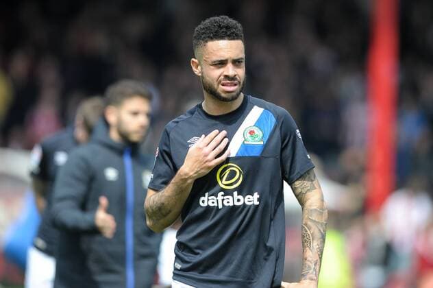 Derrick Williams of Blackburn Rovers is in tears after his team got relegated during the EFL Sky Bet Championship match between Brentford and Blackburn Rovers at Griffin Park, London, England on 7 May 2017. Copyright: xSalvioxCalabresex 15310068