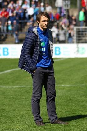 Fussball, Frauen, 1. Bundesliga, Saison 2016 17, 19. Spieltag, 1. FFC Turbine Potsdam - VfL Wolfsburg, Enttäuschung nach Abpfiff, Cheftrainer Matthias Rudolph (1. FFC Turbine Potsdam), 07.05.17, Copyright: xMichaelxHundtx xMatthiasxKochx