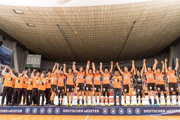 Volleyball Bundesliga: VfB Friedrichshafen - Berlin Recycling Volleys - Spiel 3, 07.05.2017 Deutscher Volleyballmeister 2017: Berlin Recycling Volleys; Volleyball Bundesliga: VfB Friedrichshafen - Berlin Recycling Volleys - Spiel 3 am 07.05.2017 in Friedrichshafen, ZF Arena, Deutschland xUSx