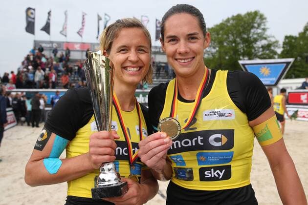 smart super cup Münster; Smart Beach Tour 2017; Ludwig, Walkenhorst +++ copyright: Joern Pollex HOCH ZWEI +++ Münster Germany xJoernxPollex HOCHxZWEIx