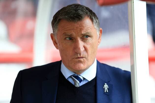 May 7th 2017, Griffin Park, Brentford, Middlesex, England; EFL Championship football Brentford versus Blackburn Rovers; Blackburn Rovers Manager Tony Mowbray looks out from the dugout before kick off xJohnxPatrickxFletcherx  ActionPlus11876677
