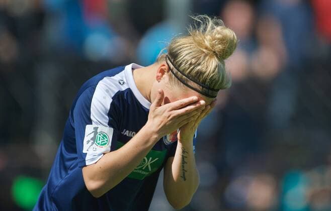 Fussball Frauen 1.Bundesliga 07.05.2017 Potsdam Karl Liebknecht Stadion 1 FFC Turbine Potsdam geg VfL Wolfsburg 1 : 3 Svenja HUTH 9 Turbine