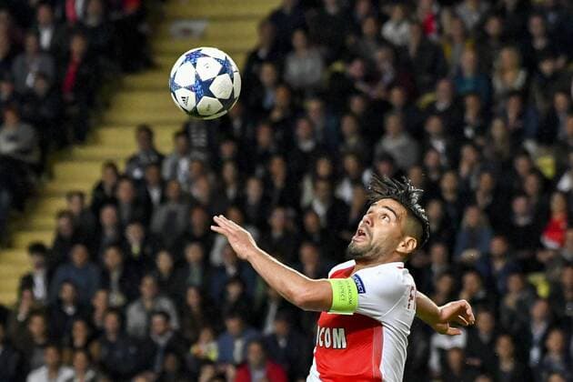 Radamel Falcao (AS Monaco) FOOTBALL : AS Monaco vs Juventus de Turin - Ligue des champions - 1 2 finale - 03 05 2017 NorbertScanella Panoramic 