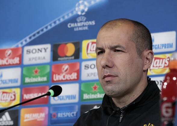 May 8, 2017 - Turin, Italy - Leonardo Jardim during the press conference PK Pressekonferenz before Champions League semi-finals match between Juventus v Monaco, in Turin, on May 8, 2017. Monaco Press Conference  - ZUMAn230 20170508_zaa_n230_011 Copyright: xLorisxRosellix