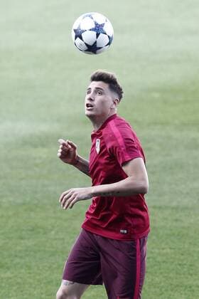 Atletico de Madrid s Jose Maria Gimenez during training session. May 9,2017.  (20170509166)