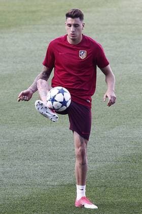 Atletico de Madrid s Jose Maria Gimenez during training session. May 9,2017.  (20170509177)
