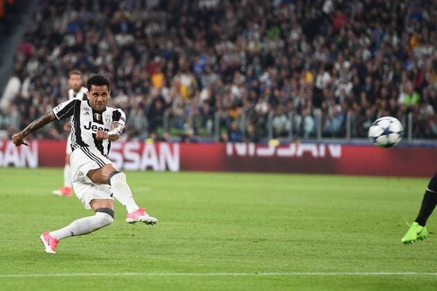 Mg Torino 09 05 2017 - Champions League Juventus-Monaco foto Matteo Gribaudi Image nella foto: gol Dani Alves 