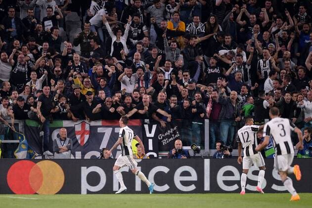 17 Mario Mandzukic (juv) - SUPPORTERS - JOIE FOOTBALL : Juventus vs Monaco - Ligue des Champions - 1 2 Finale - 09 05 2017 AnthonyBIBARD FEP Panoramic 